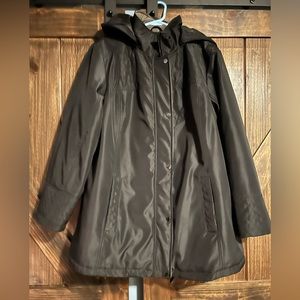 Women’s  1x Black winter coat